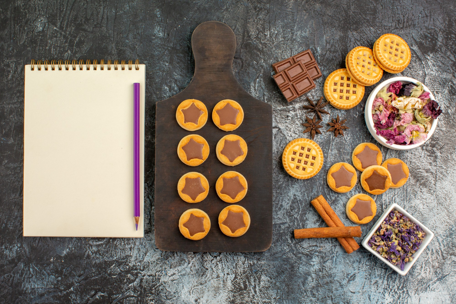 gâteaux étude des saveurs